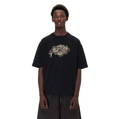  T Shirt black 02-Coordom