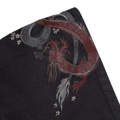 "yakuza" Hoodie black 02-Coordom
