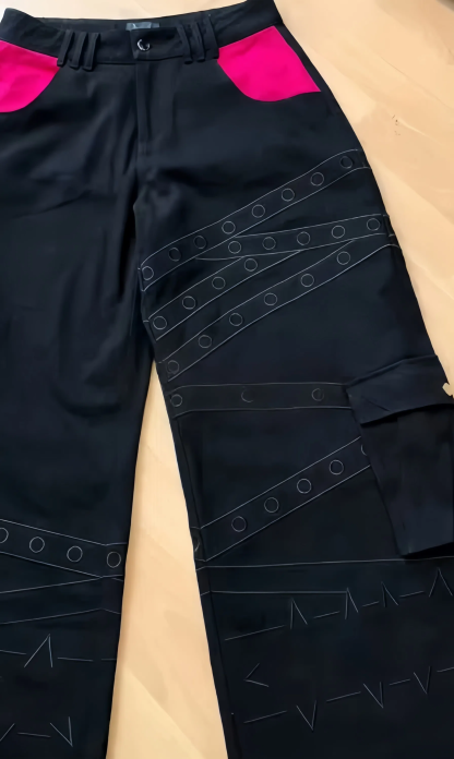 MOCHI MAN SWEATS|Anime Streetwear Baggy Pants-Coordom