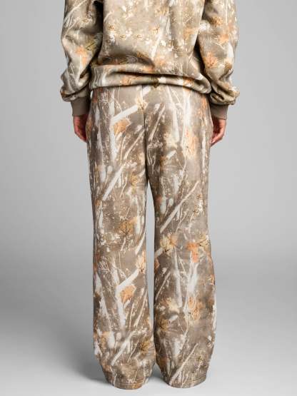 Camo Straight Leg Sweatpants|Streetwear Oversized Vintage Casual Wear-Coordom