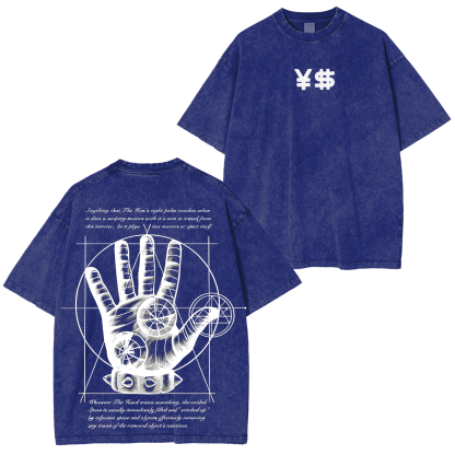 Jojo Cat Plant Vintage Washed Unisex T-Shirt-Coordom