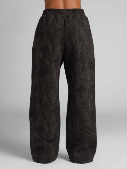 Camo Straight Leg Sweatpants|Streetwear Oversized Vintage Casual Wear-Coordom