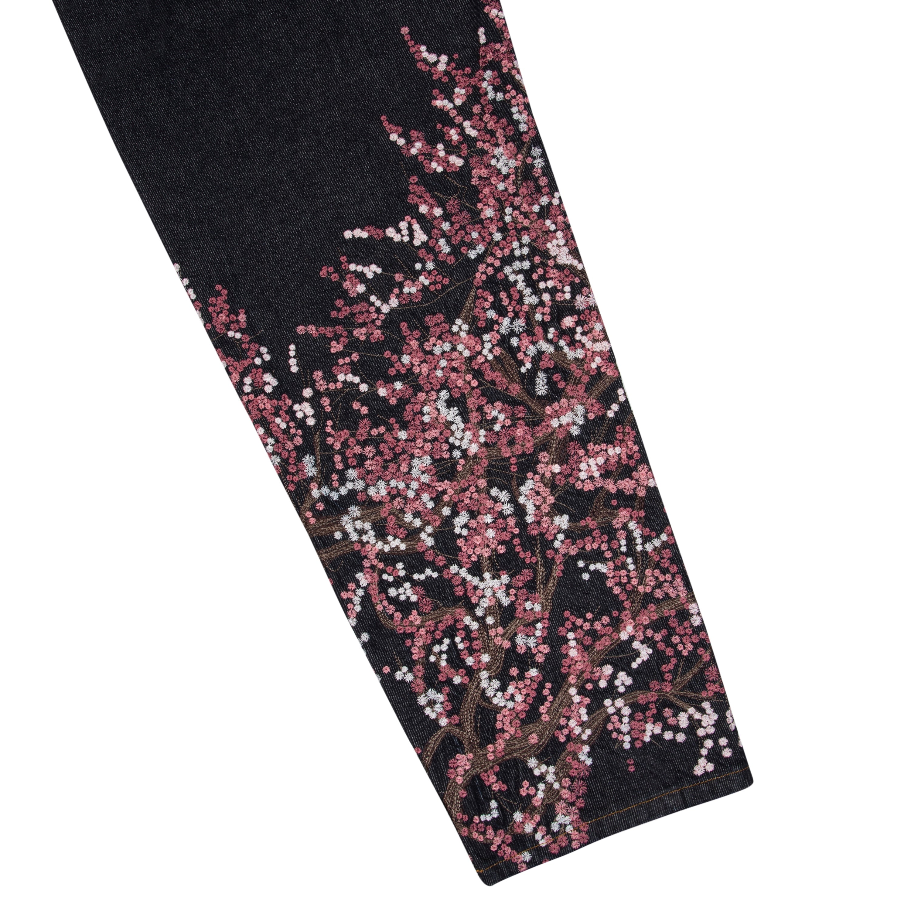 Blossom V3 Indigo Raw Denim Jeans (02) | Vintage Streetwear Baggy Pants-Coordom