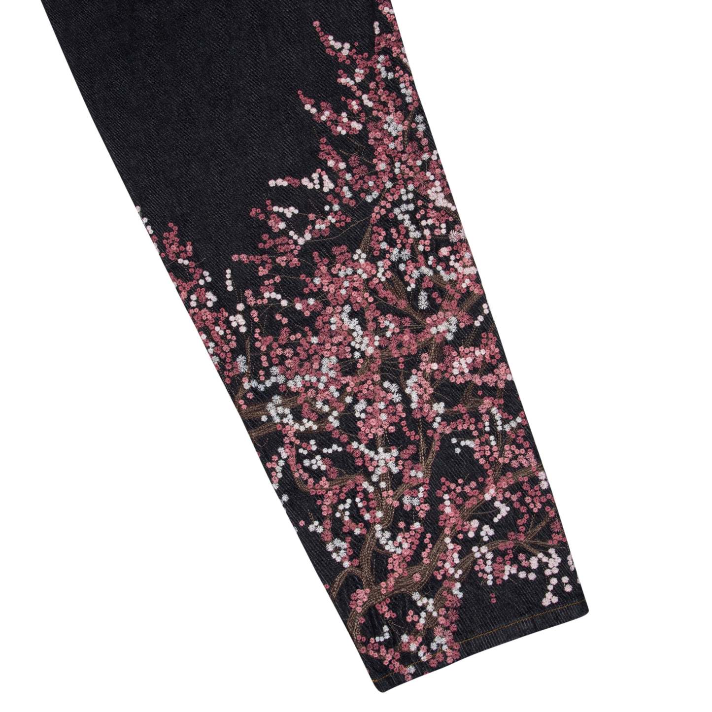 Blossom V3 Indigo Raw Denim Jeans (02) | Vintage Streetwear Baggy Pants-Coordom