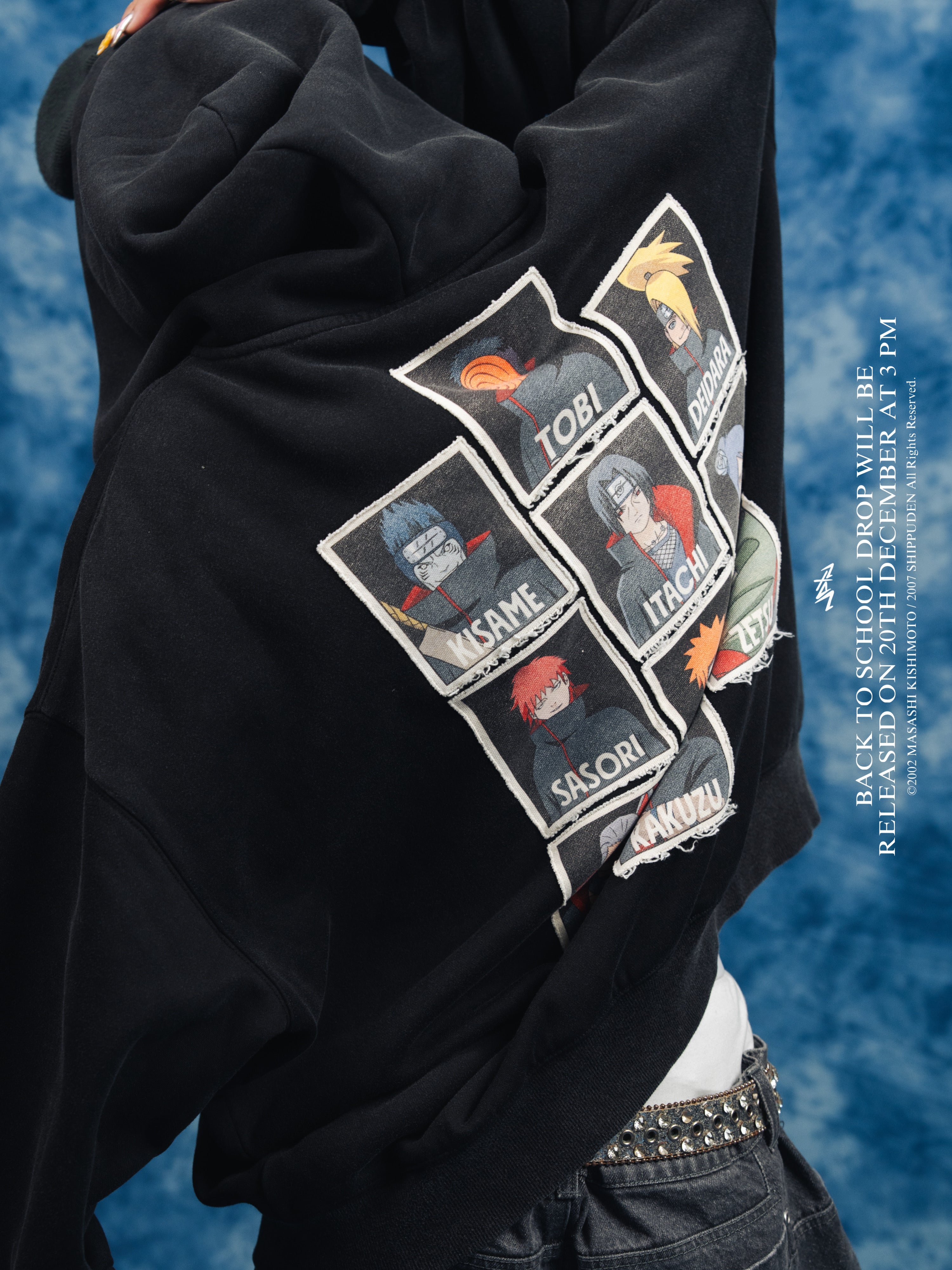 WANTED AKATSUKI ZIPPER-Coordom