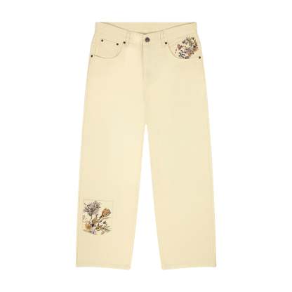 "garden of eden" Denim butter yellow-Coordom