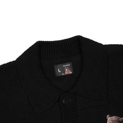 "koi" Polo Cardigan-Coordom