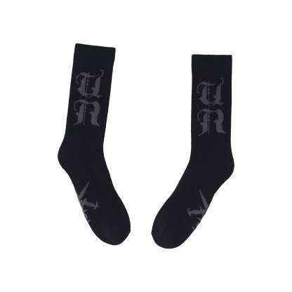 BLACK UNIFORM SOCKS-Coordom