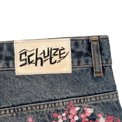 "blossom v2" patchwork washed Denim-Coordom