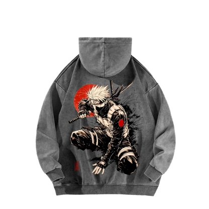 Naruto Unisex Washed Hoodie 2511024516-Coordom