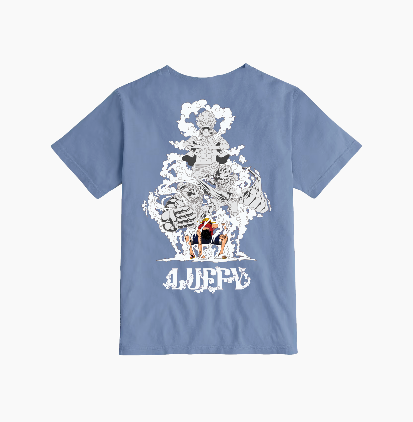 Straw Hat Washed Blue 2.0 Tee-Coordom