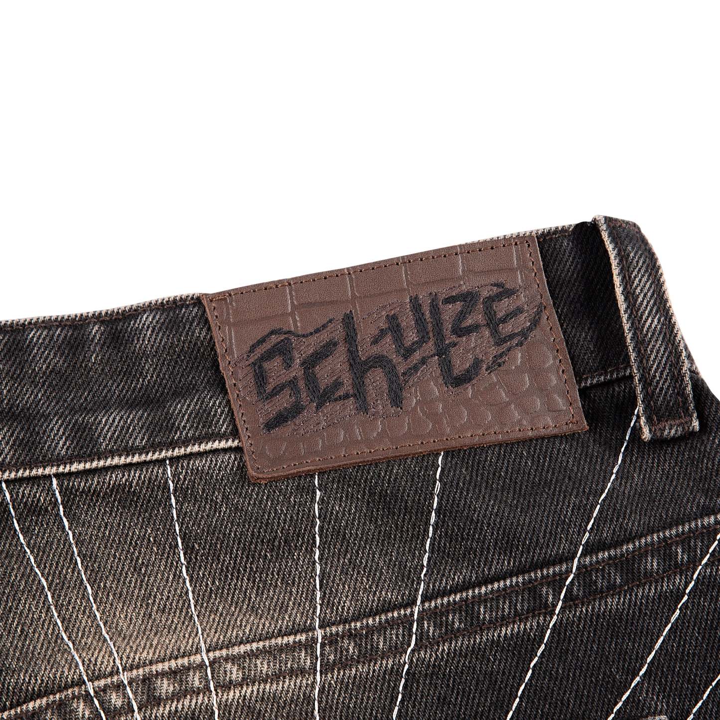 "awakening" Jorts brown tint-Coordom
