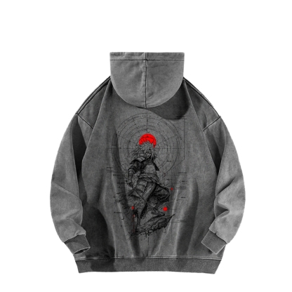 Naruto Casual Washed Hoodie 2509012970-Coordom