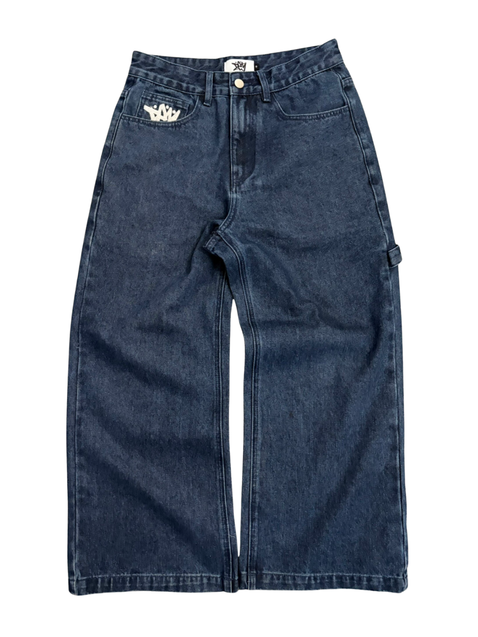 BAGGY NAVY JEANS-Coordom