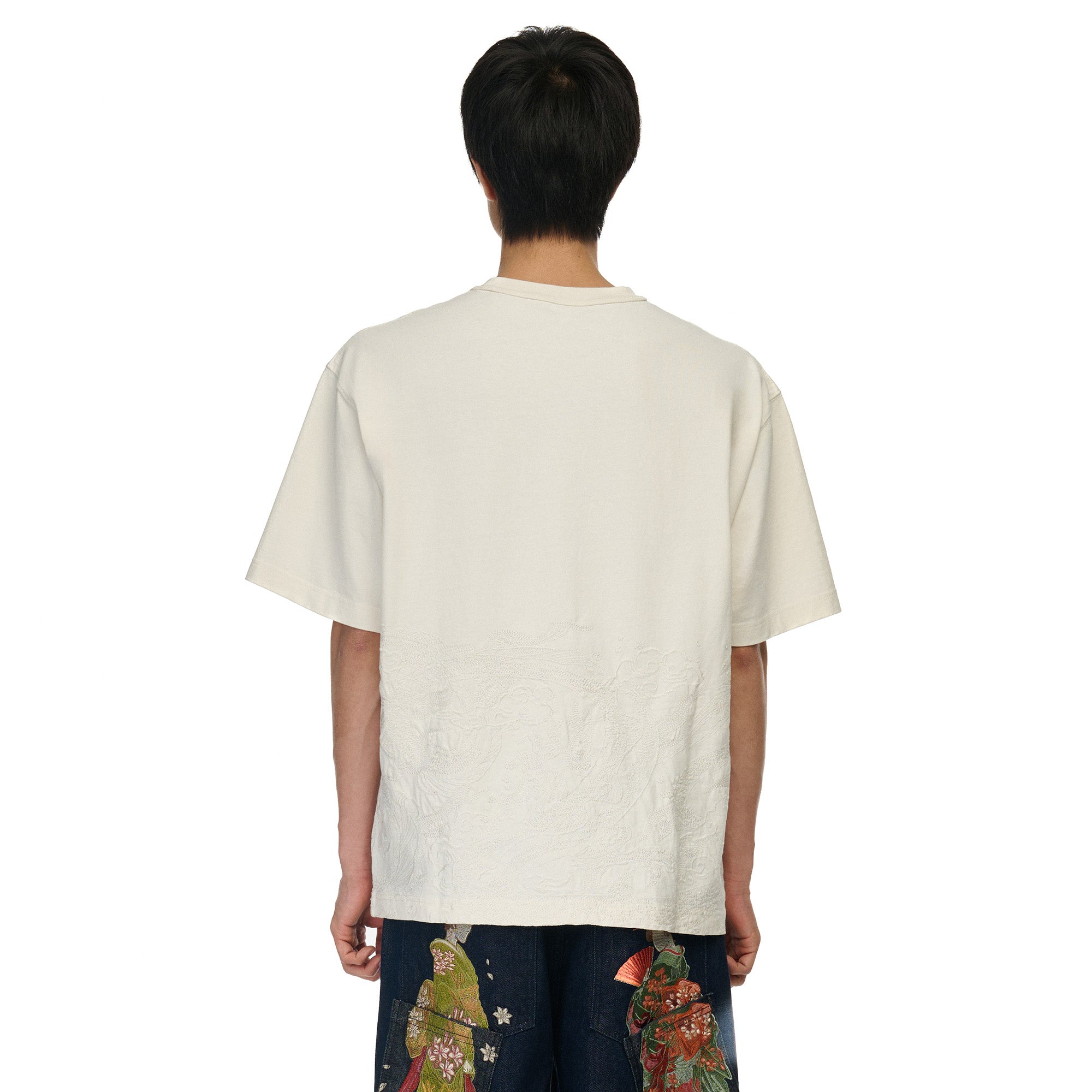 "yakuza" T Shirt off white-Coordom