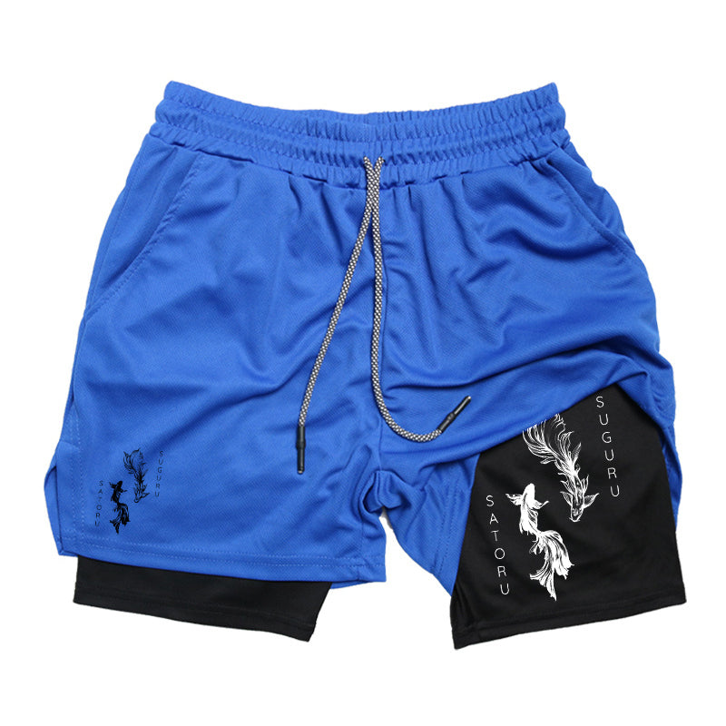 Geto x Gojo Gym Shorts-Coordom