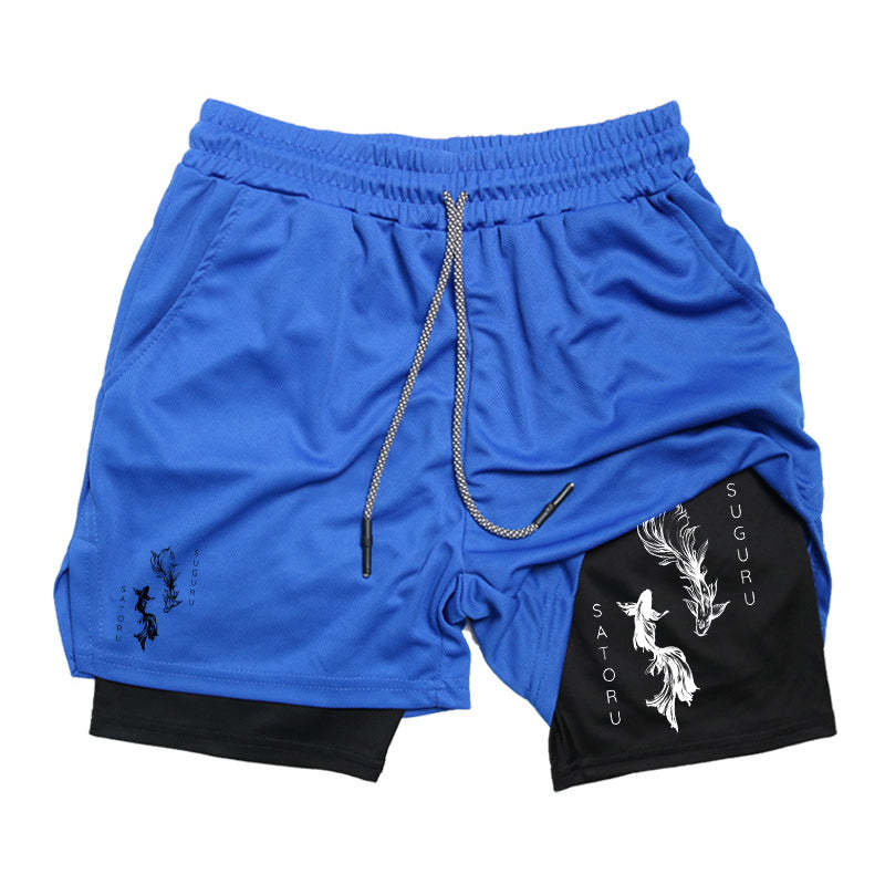 Geto x Gojo Gym Shorts-Coordom