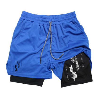 Geto x Gojo Gym Shorts-Coordom