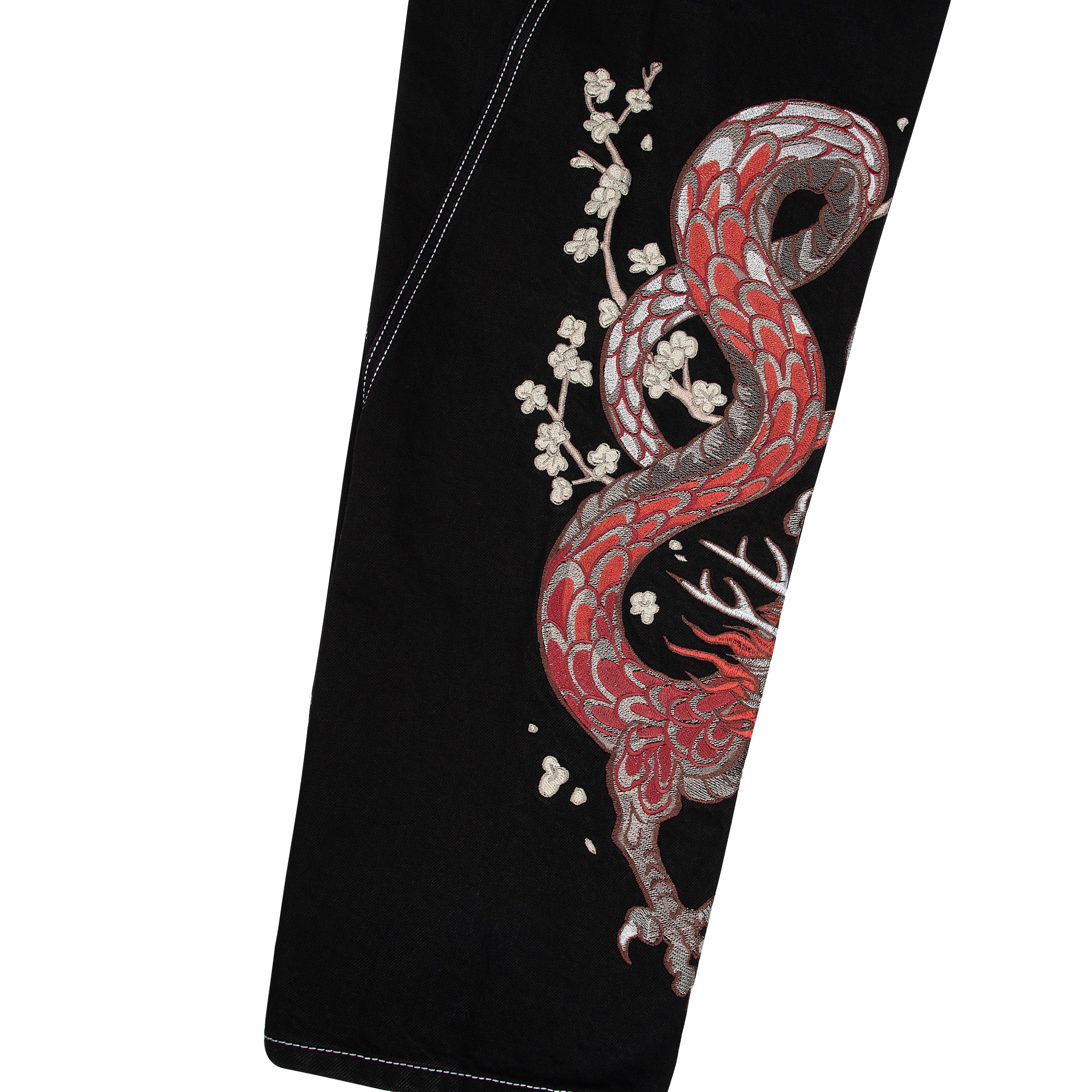 "yakuza v2" black Denim-Coordom