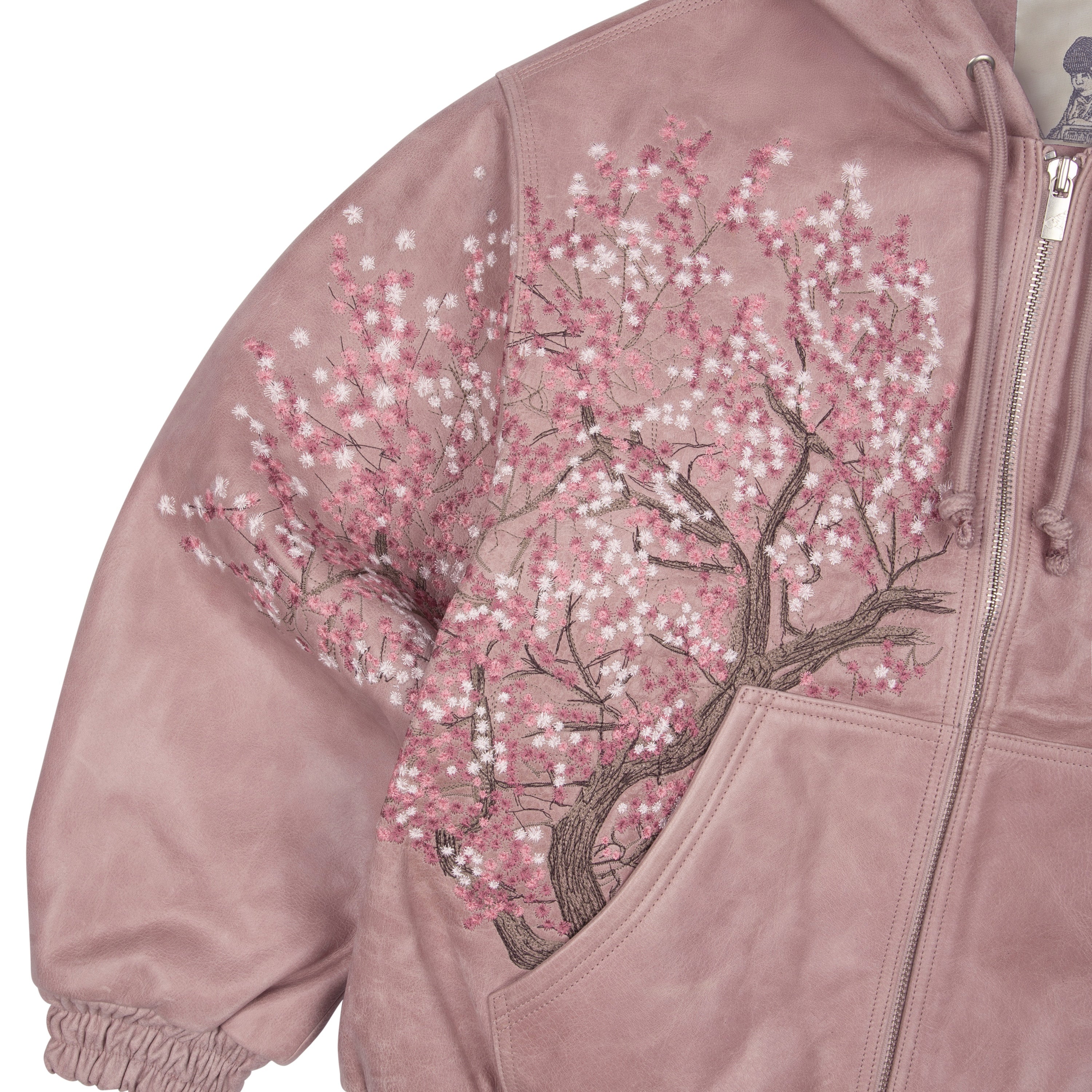 "blossom v3" Leather Jacket-Coordom