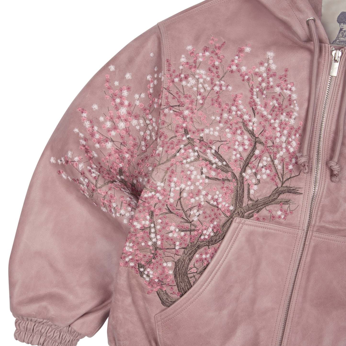 "blossom v3" Leather Jacket-Coordom
