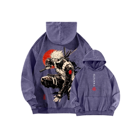 Naruto Unisex Washed Hoodie 2511024516-Coordom