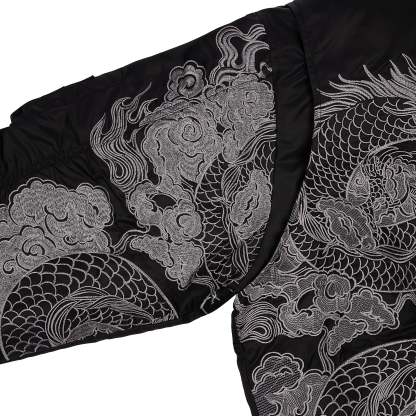 "yakuza" bomber Jacket black-Coordom