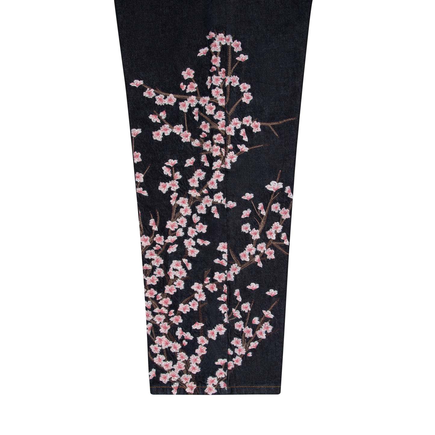 Blossom V3 Indigo Raw Denim Jeans | Vintage Streetwear Baggy Pants-Coordom
