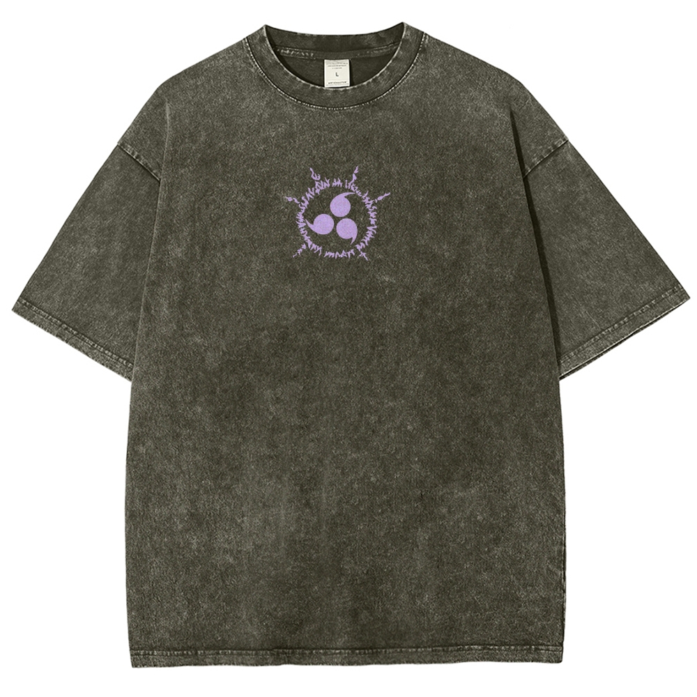 Naruto Unisex Fit Washed T-Shirt 2502006950-Coordom