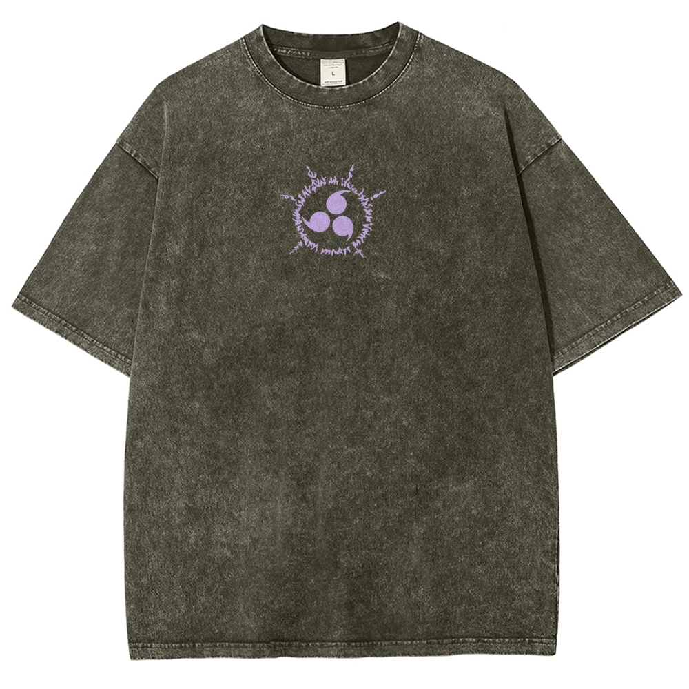 Naruto Unisex Fit Washed T-Shirt 2502006950-Coordom