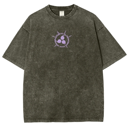 Naruto Unisex Fit Washed T-Shirt 2502006950-Coordom