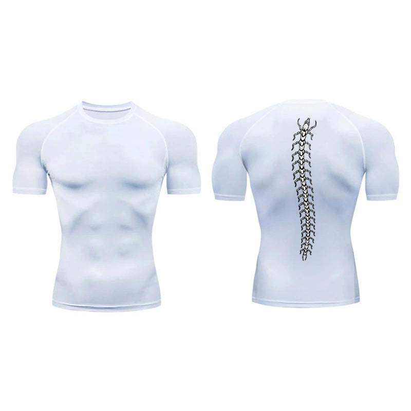 Kaneki Spine Compression T-Shirt-Coordom