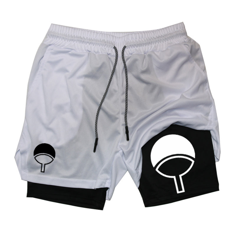 Uchiha Gym Shorts-Coordom