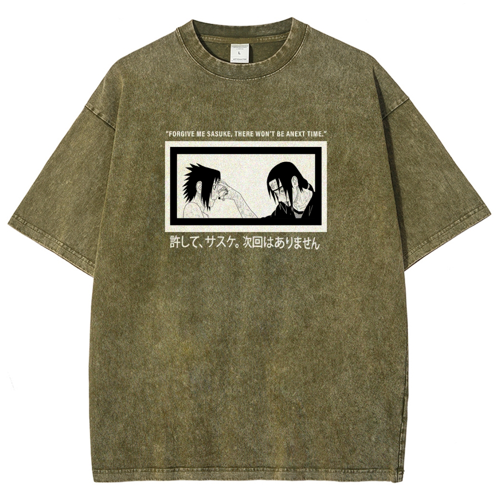 Naruto Unisex Fit Washed T-Shirt 2502003552-Coordom