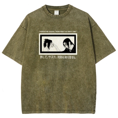 Naruto Unisex Fit Washed T-Shirt 2502003552-Coordom