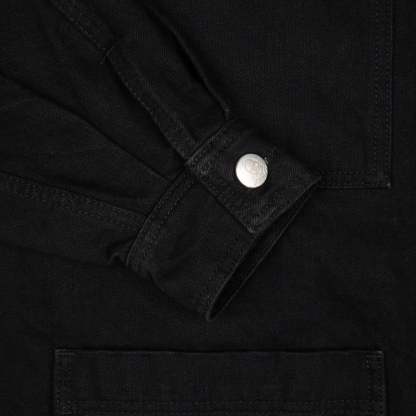 "yakuza" denim Jacket black-Coordom
