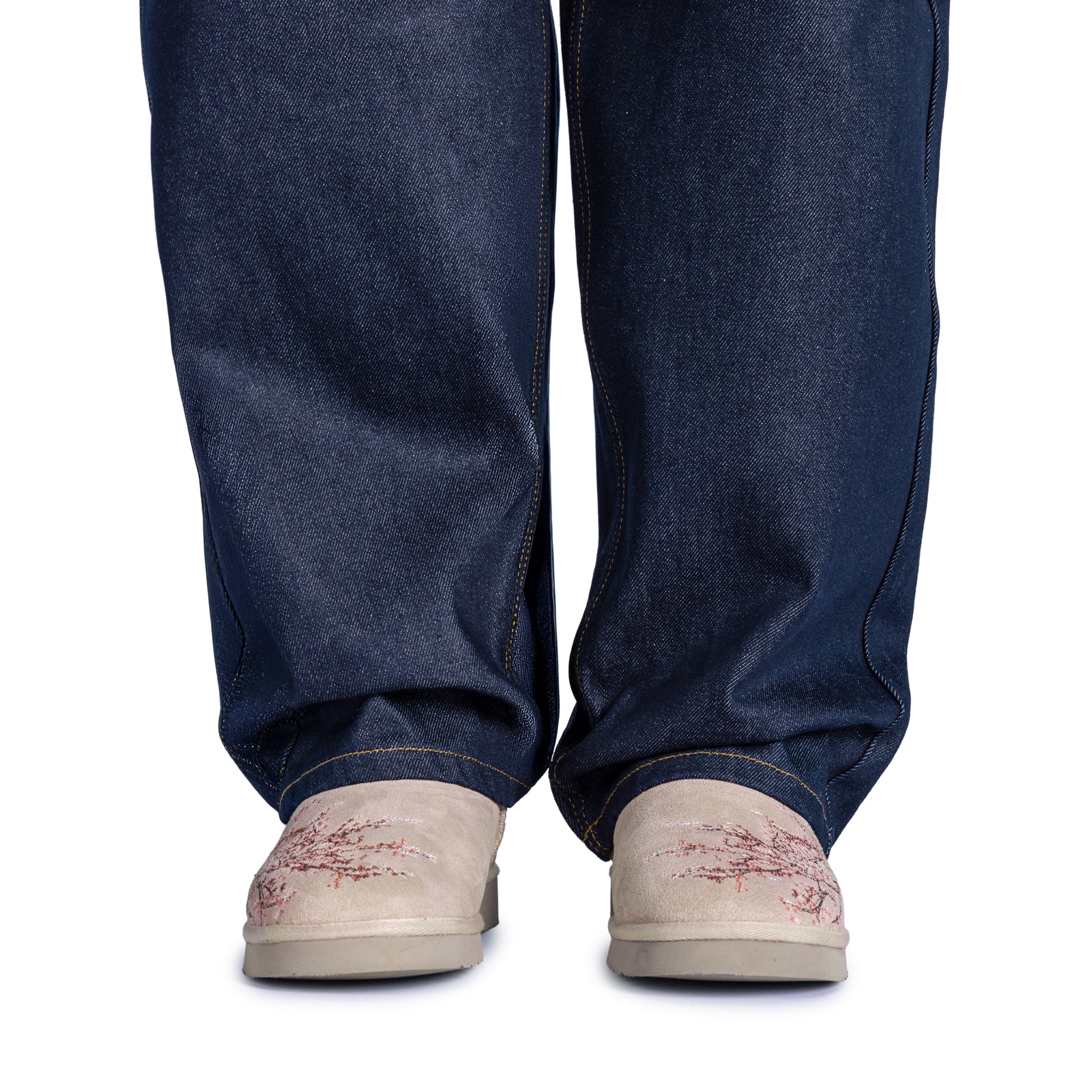 "blossom" fur-lined Boots-Coordom