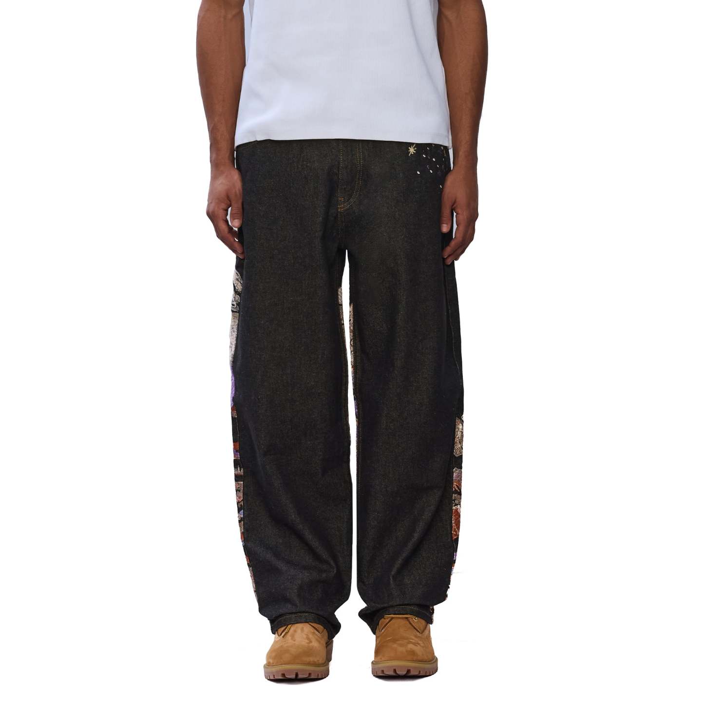 "sunset" black raw Denim-Coordom
