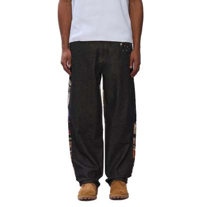 "sunset" black raw Denim-Coordom