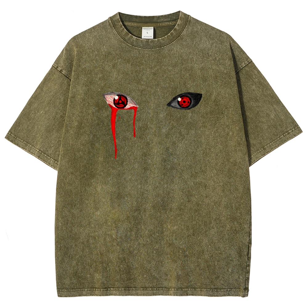 Naruto Unisex Fit Washed T-Shirt 2502003554-Coordom