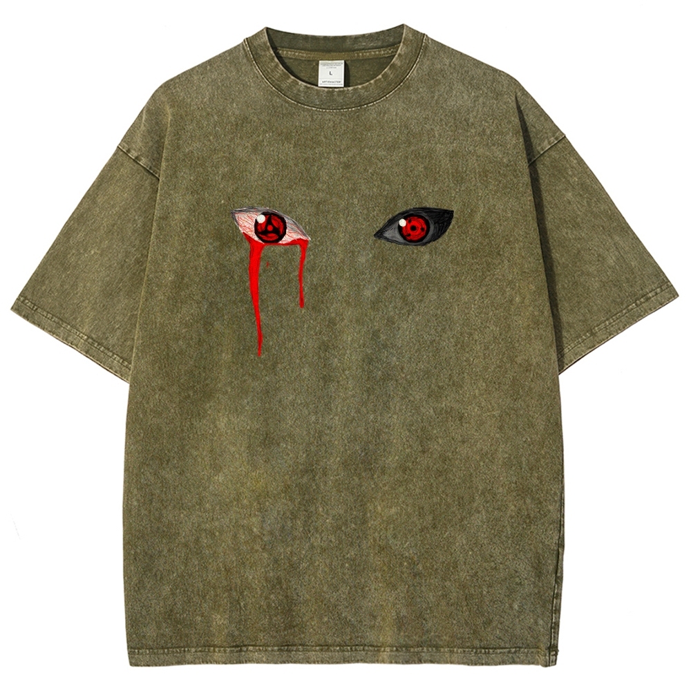Naruto Unisex Fit Washed T-Shirt 2502003554-Coordom