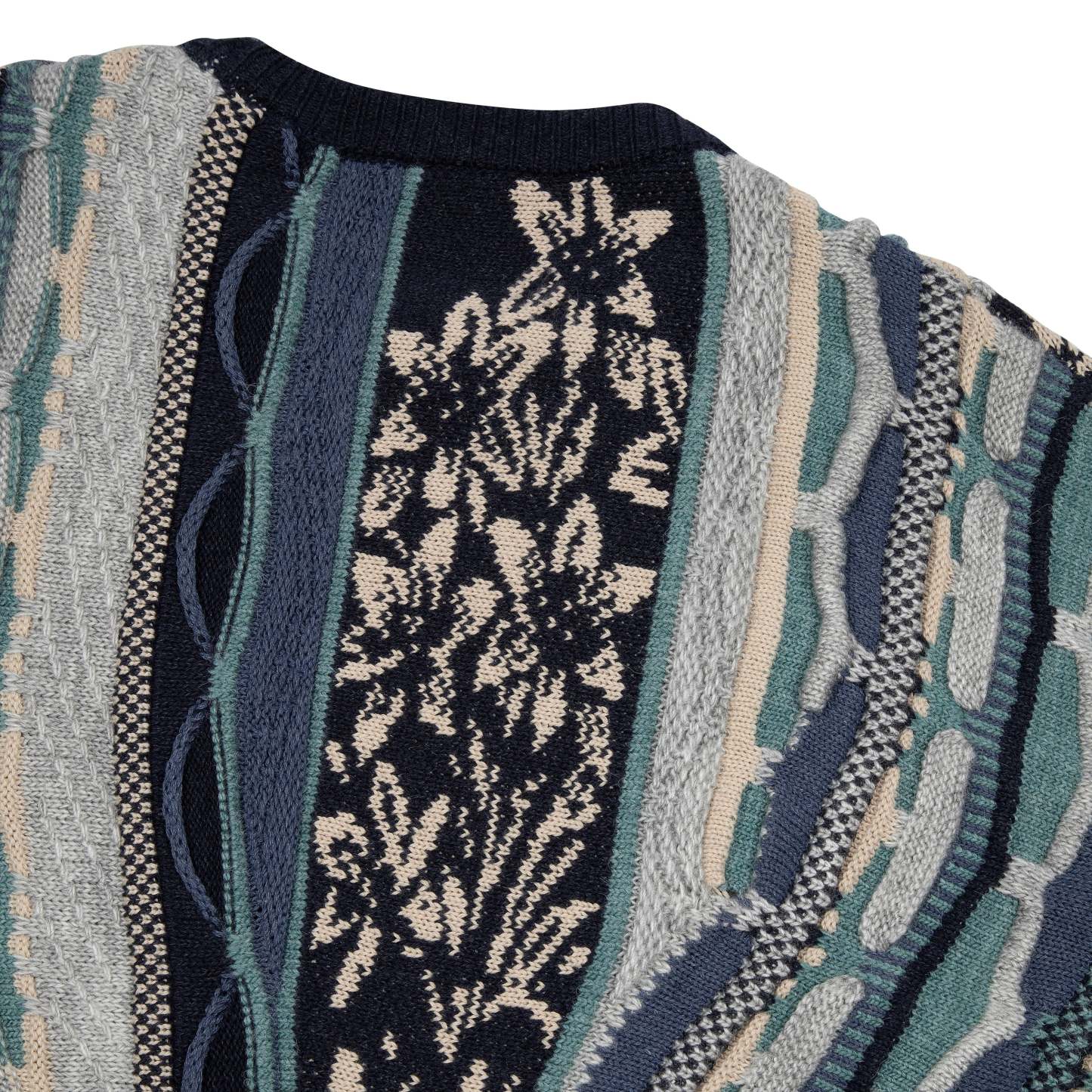 "yakuza v2" Knit dark blue-Coordom