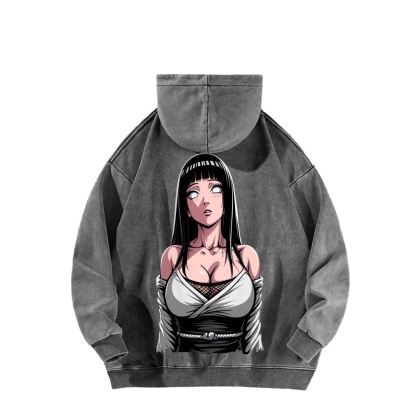 Naruto Unisex Washed Hoodie 2601014231-Coordom