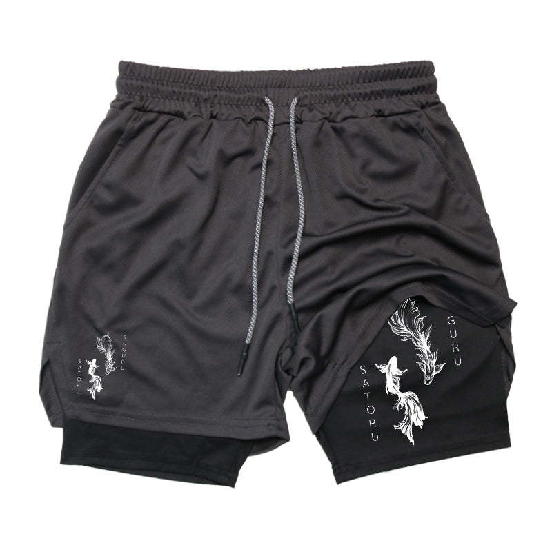 Geto x Gojo Gym Shorts-Coordom
