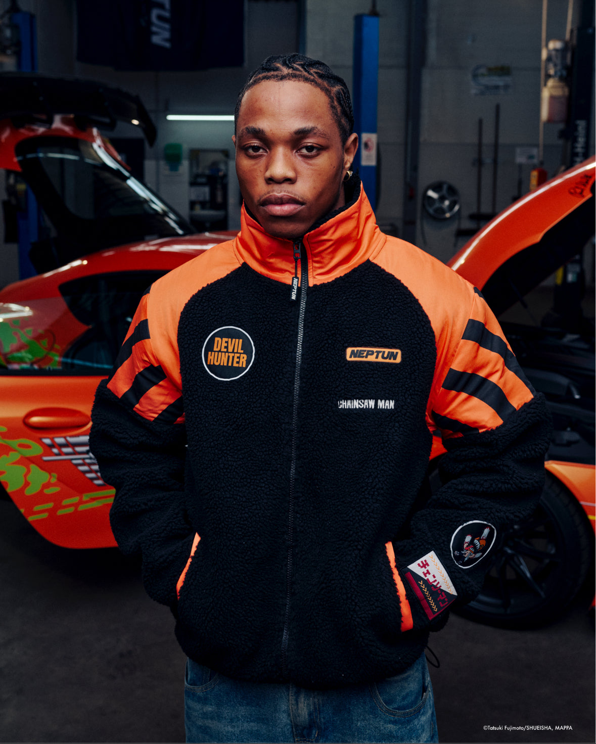 CHAINSAW MAN RACING SHERPA-Coordom