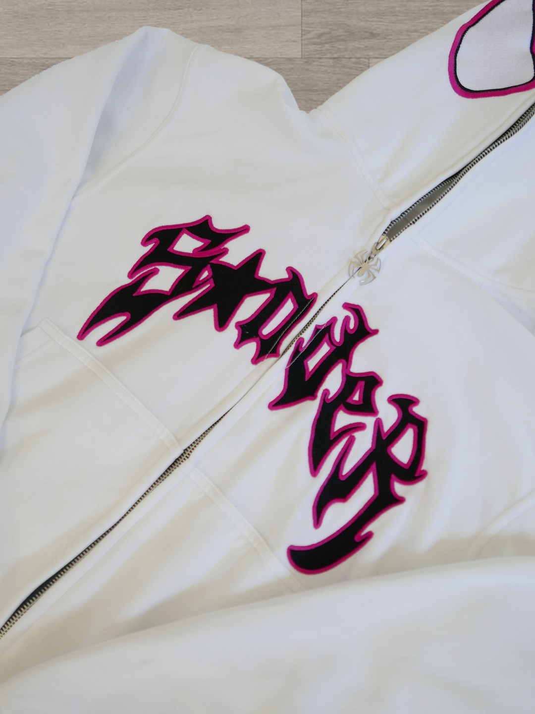Spider Full-Zip in White-Coordom