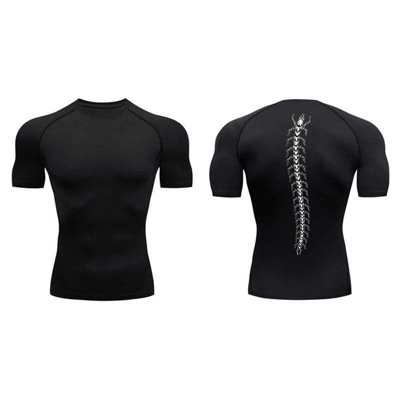 Kaneki Spine Compression T-Shirt-Coordom