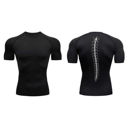 Kaneki Spine Compression T-Shirt-Coordom