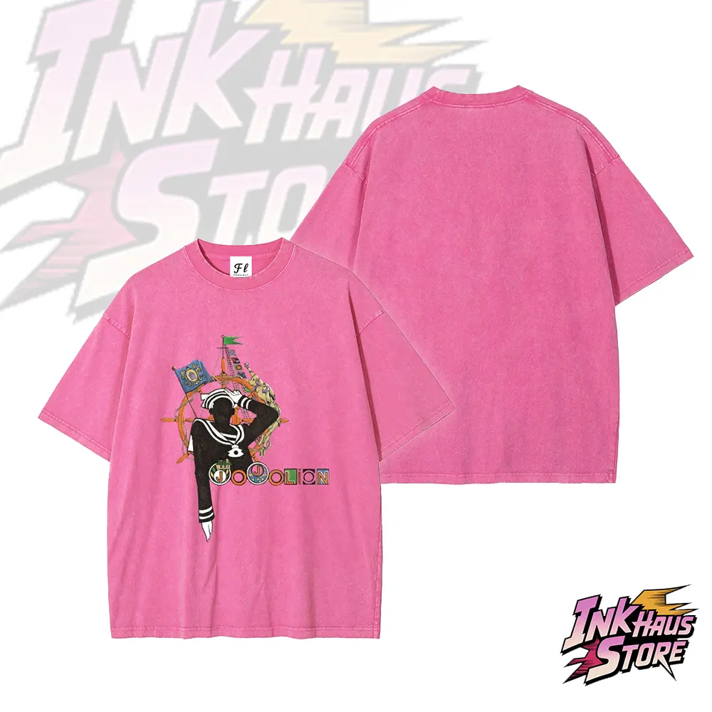 Josuke Higashikata  Jojolion JoJo's Bizarre Adventure Part 8: The Gospel of JoJo Short Sleeve Cotton Unisex Retro Wash Tee-Coordom