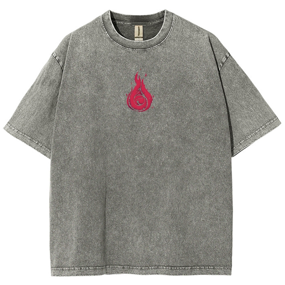 Naruto Unisex Fit Washed T-Shirt 2507030098-Coordom